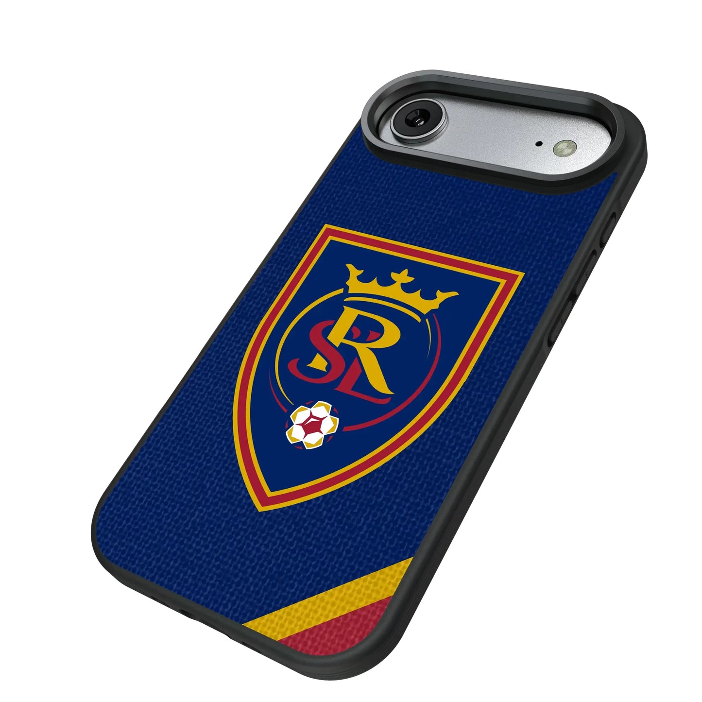 Real Salt Lake Diagonal Stripe Bump Phone Case for Apple iPhone