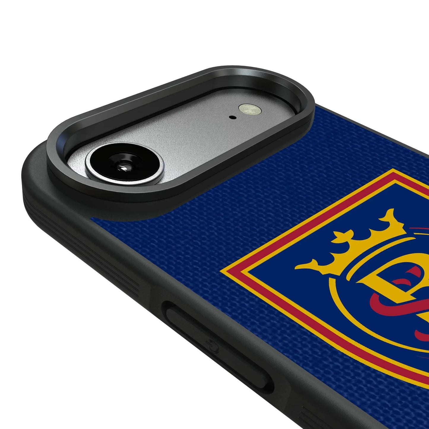 Real Salt Lake Diagonal Stripe Bump Phone Case for Apple iPhone