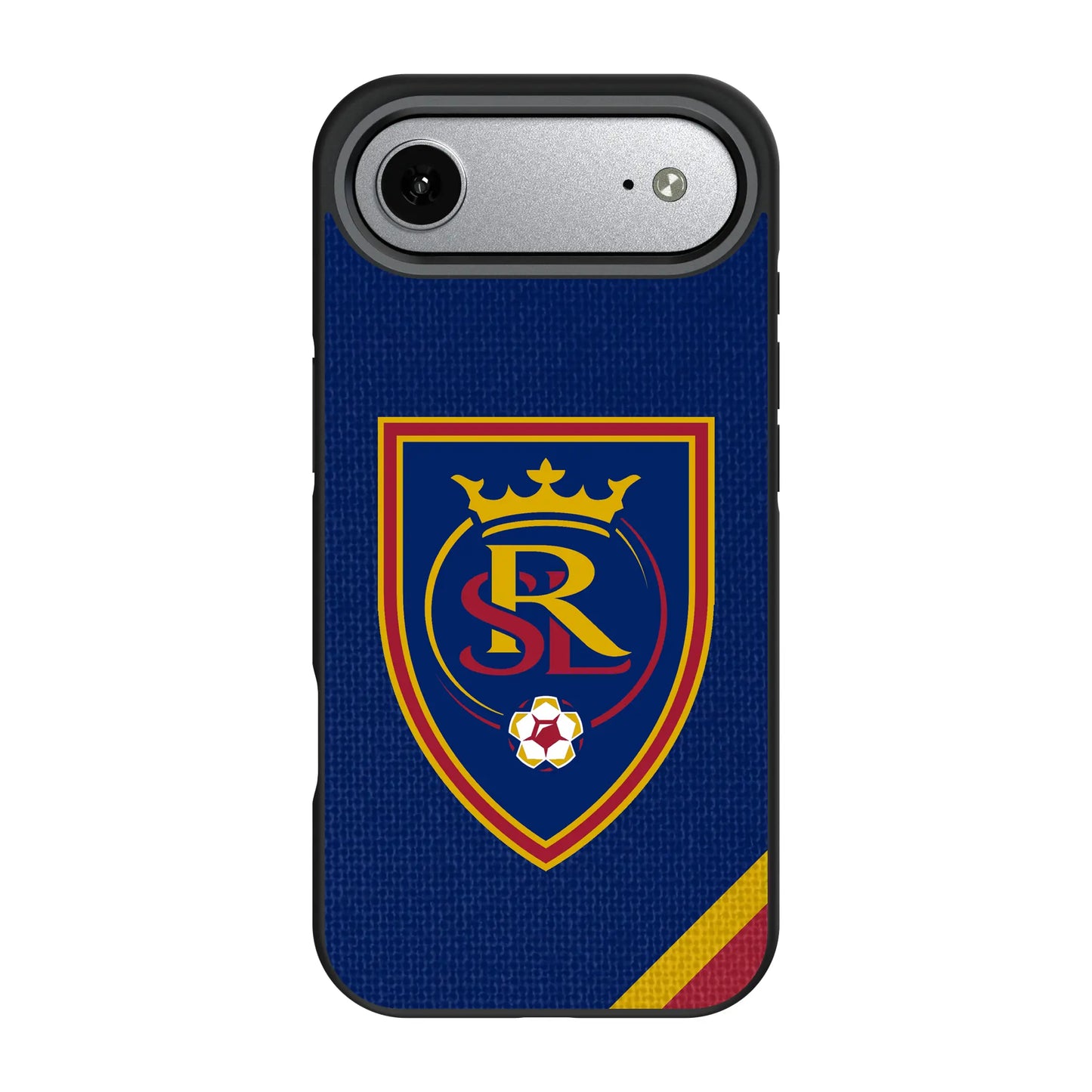 Real Salt Lake Diagonal Stripe Bump Phone Case for Apple iPhone