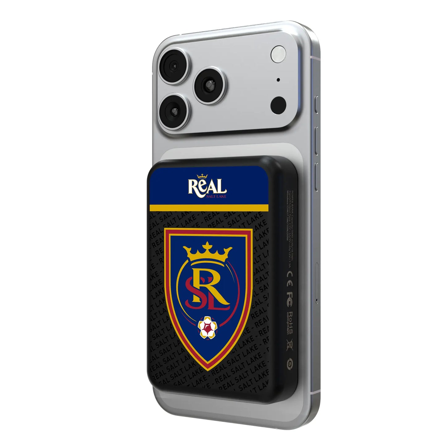 Real Salt Lake Endzone Plus Wireless Mag Power Bank