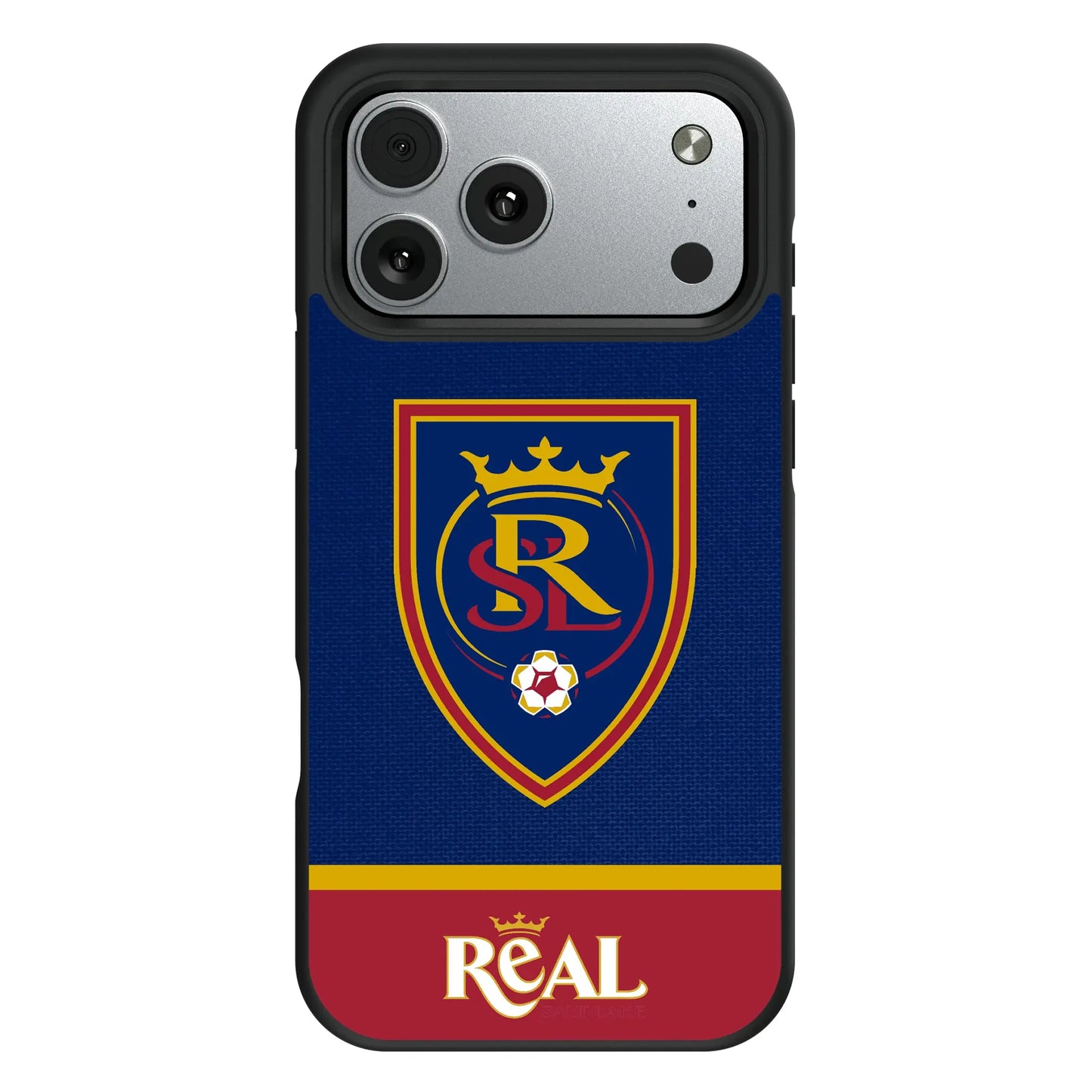 Real Salt Lake Endzone Solid Bump Phone Case for Apple iPhone