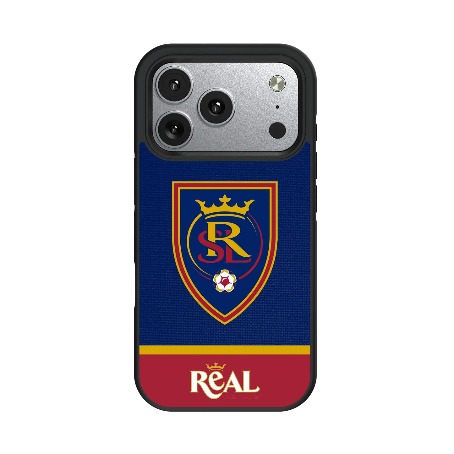 Real Salt Lake Endzone Solid Bump Phone Case for Apple iPhone