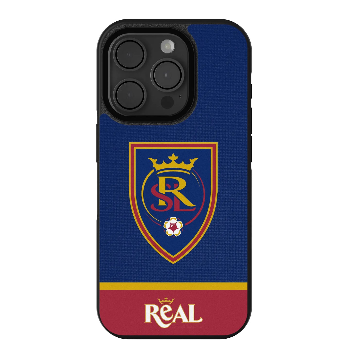 Real Salt Lake Endzone Solid Bump Phone Case for Apple iPhone