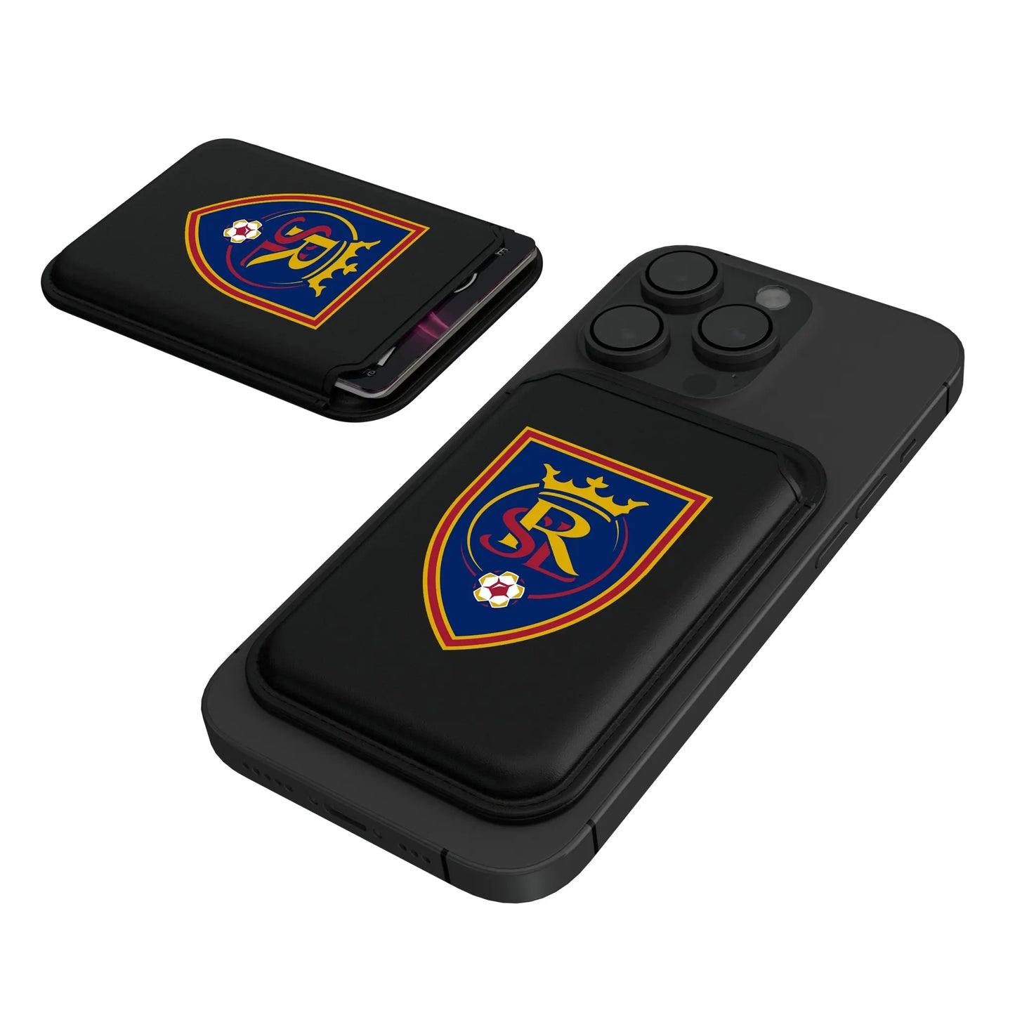 Real Salt Lake Insignia Black Magnetic Credit Card Wallet