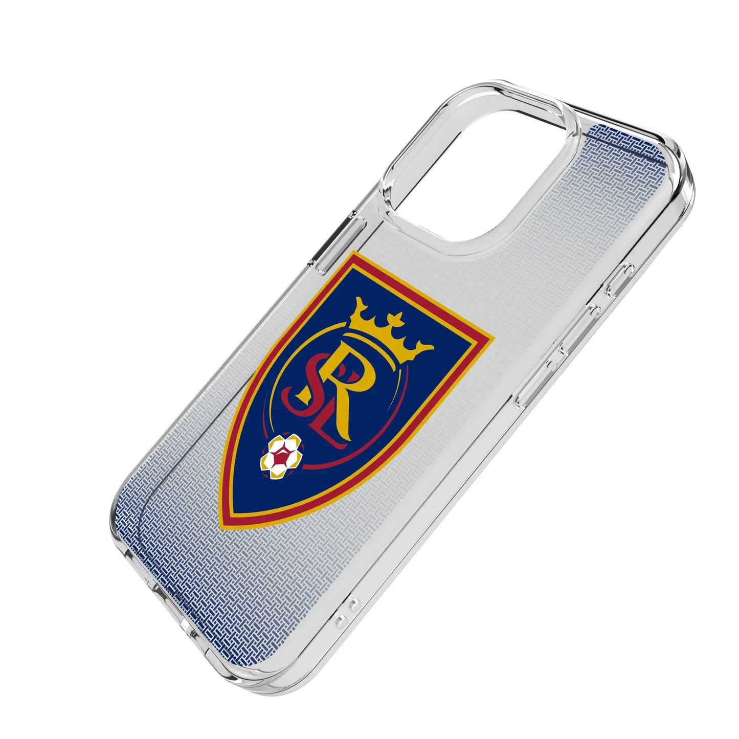 Real Salt Lake Linen Clear Phone Case for Apple iPhone