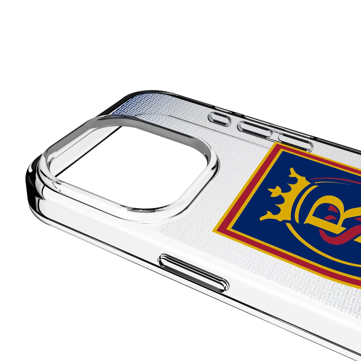 Real Salt Lake Linen Clear Phone Case for Apple iPhone