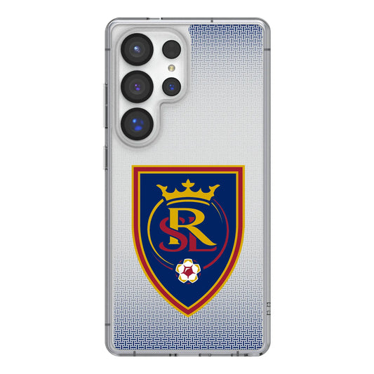 Real Salt Lake Linen Clear Phone Case for Samsung Galaxy