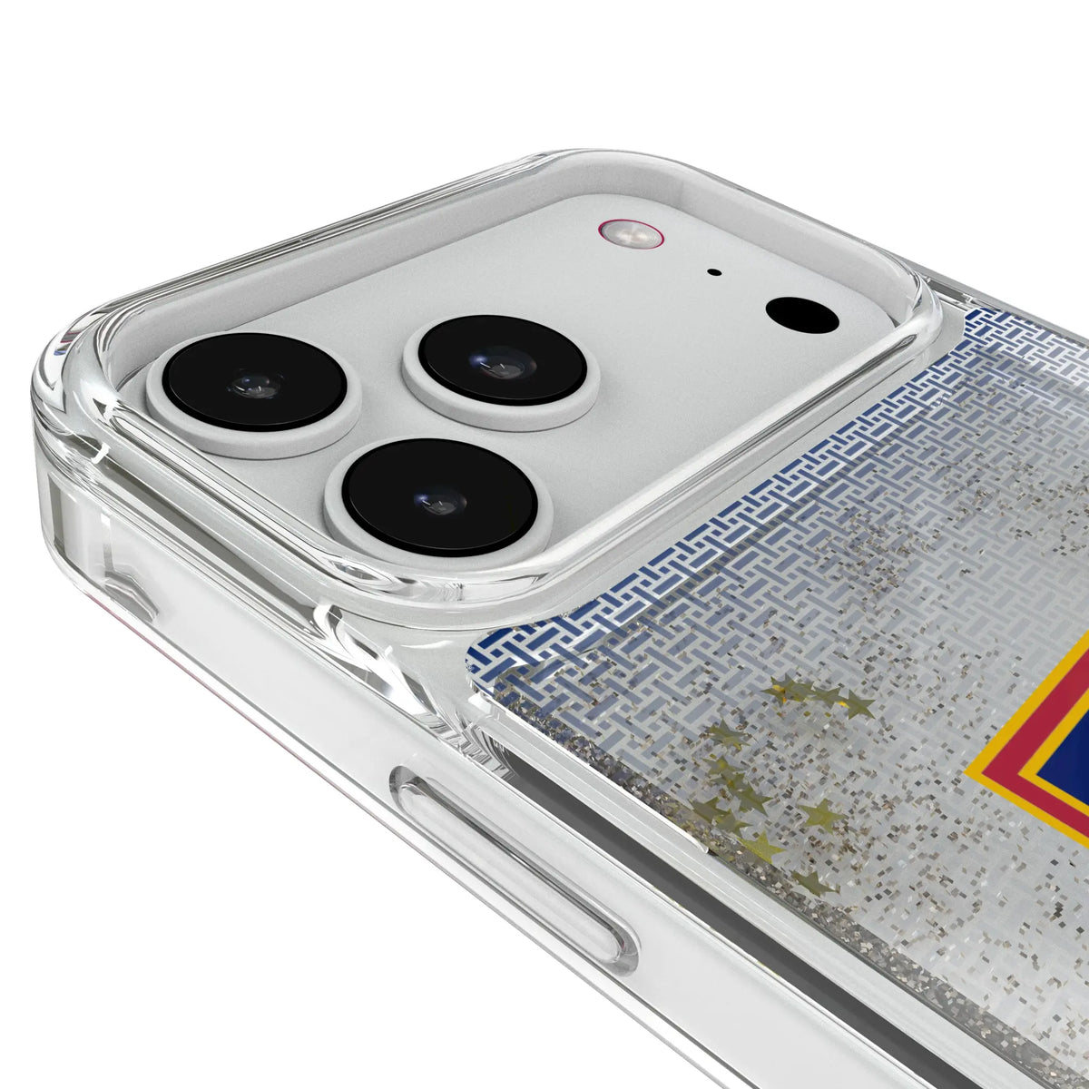 Real Salt Lake Linen Glitter Phone Case for Apple iPhone