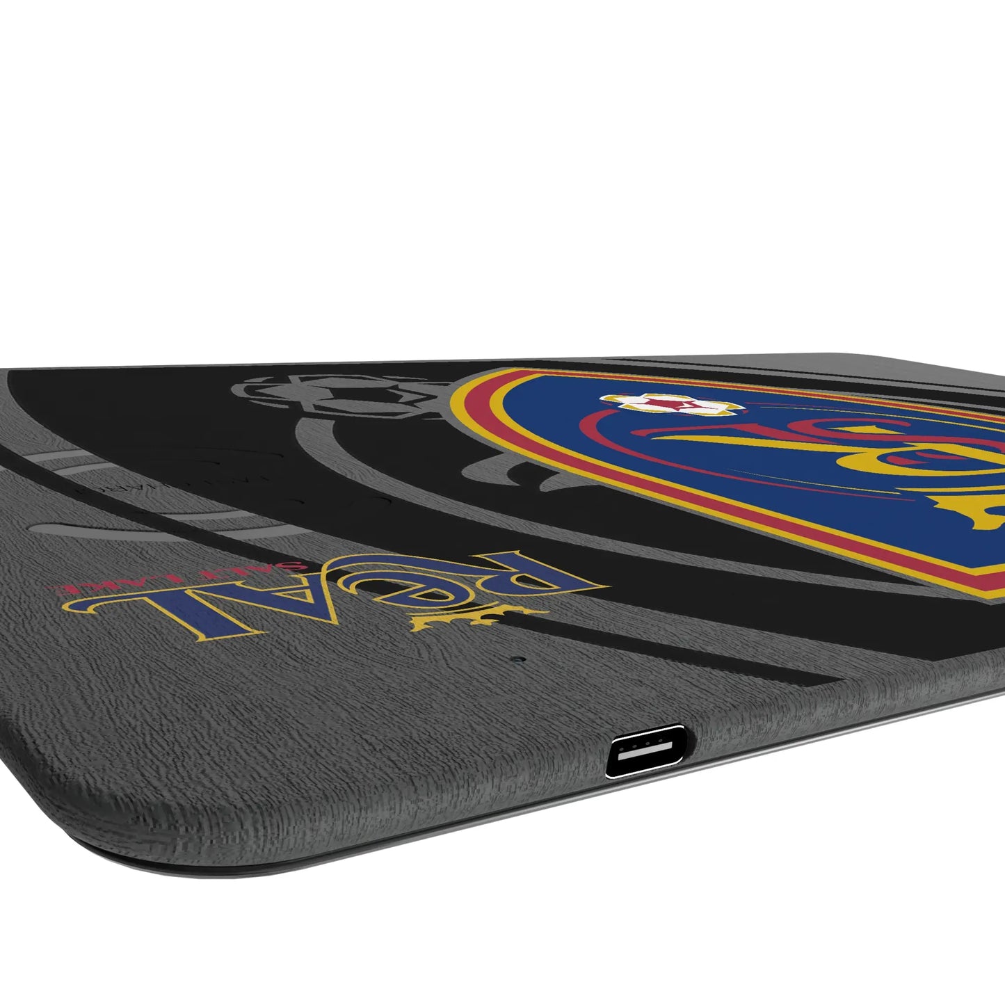 Real Salt Lake Monocolor Tilt 15-Watt Wireless Charger and Mouse Pad