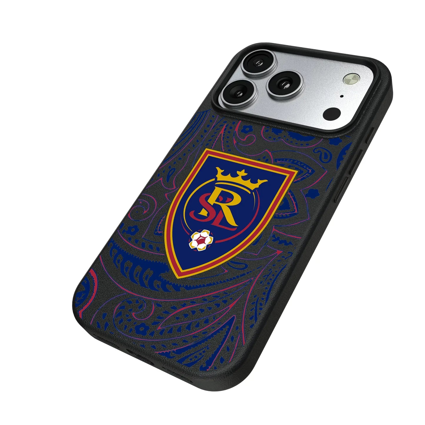 Real Salt Lake Paisley MagSafe Compatible Phone Case for Apple iPhone