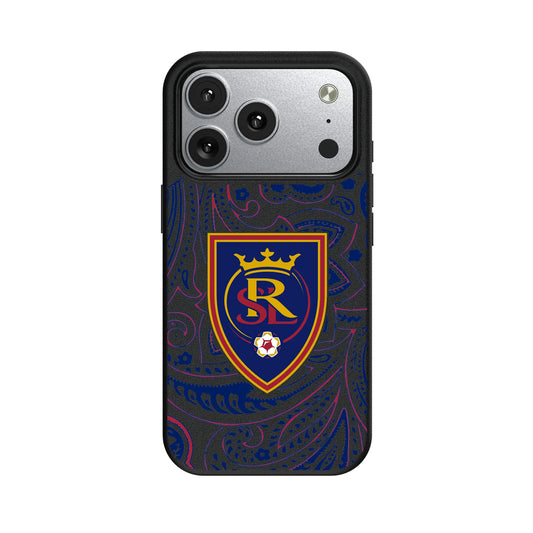 Real Salt Lake Paisley MagSafe Compatible Phone Case for Apple iPhone