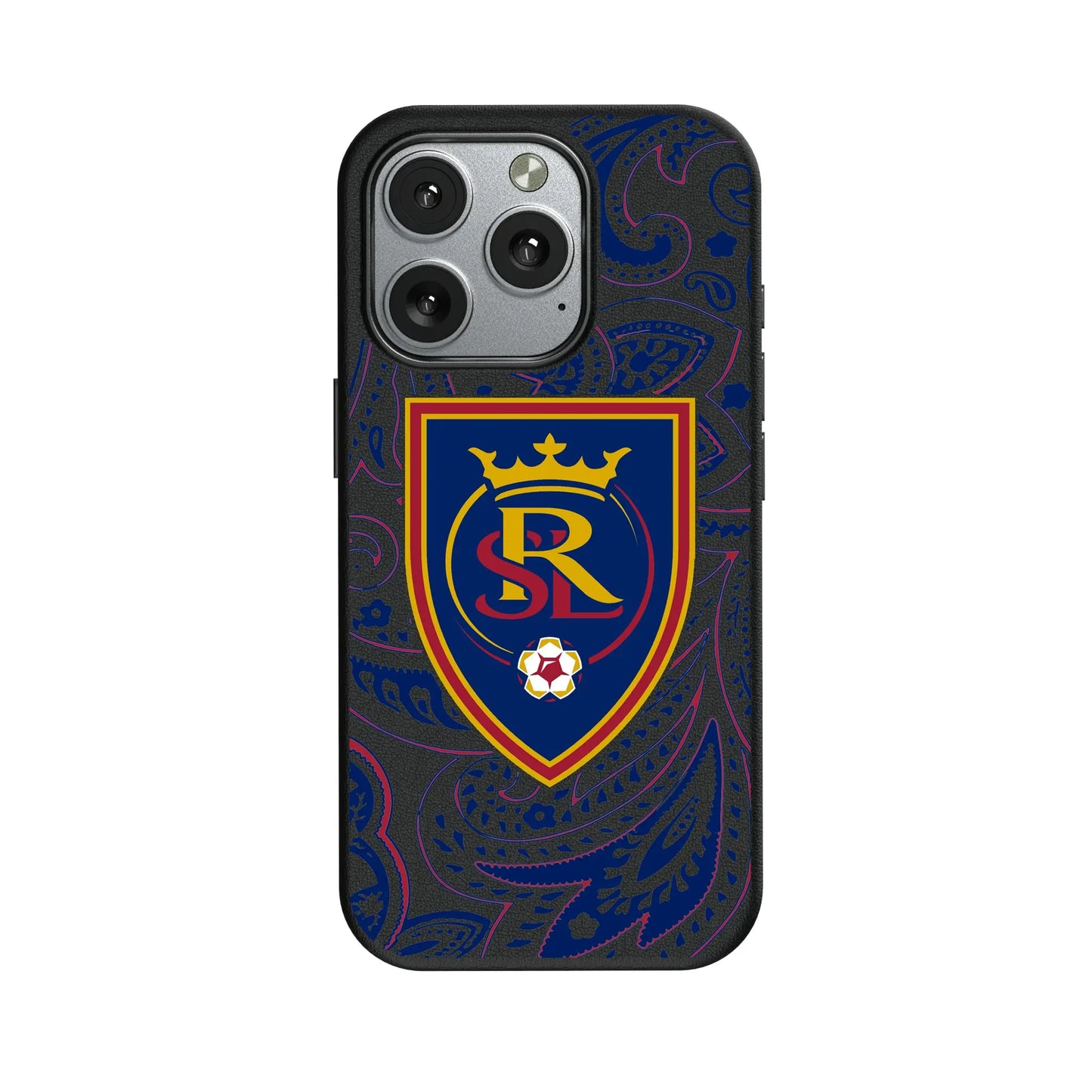 Real Salt Lake Paisley MagSafe Compatible Phone Case for Apple iPhone