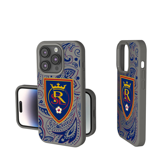 Real Salt Lake Paisley Soft Touch Phone Case for Apple iPhone