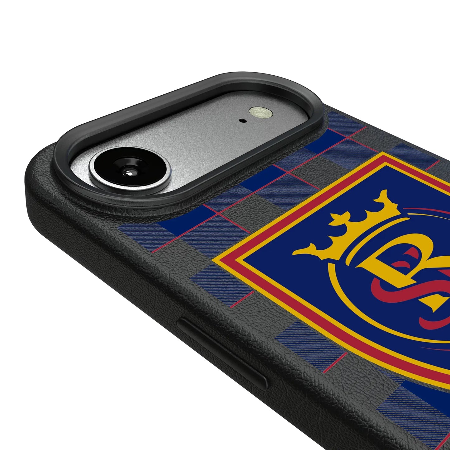 Real Salt Lake Plaid MagSafe Compatible Phone Case for Apple iPhone