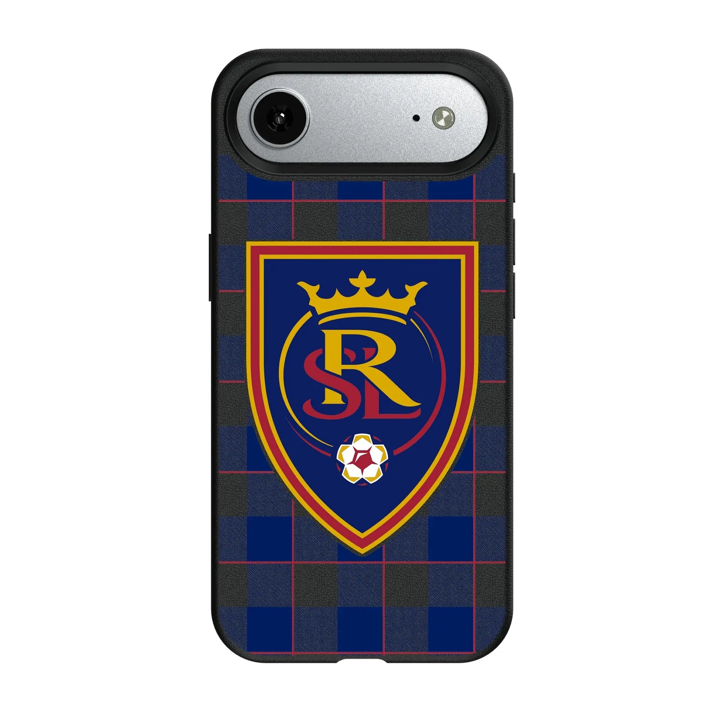 Real Salt Lake Plaid MagSafe Compatible Phone Case for Apple iPhone