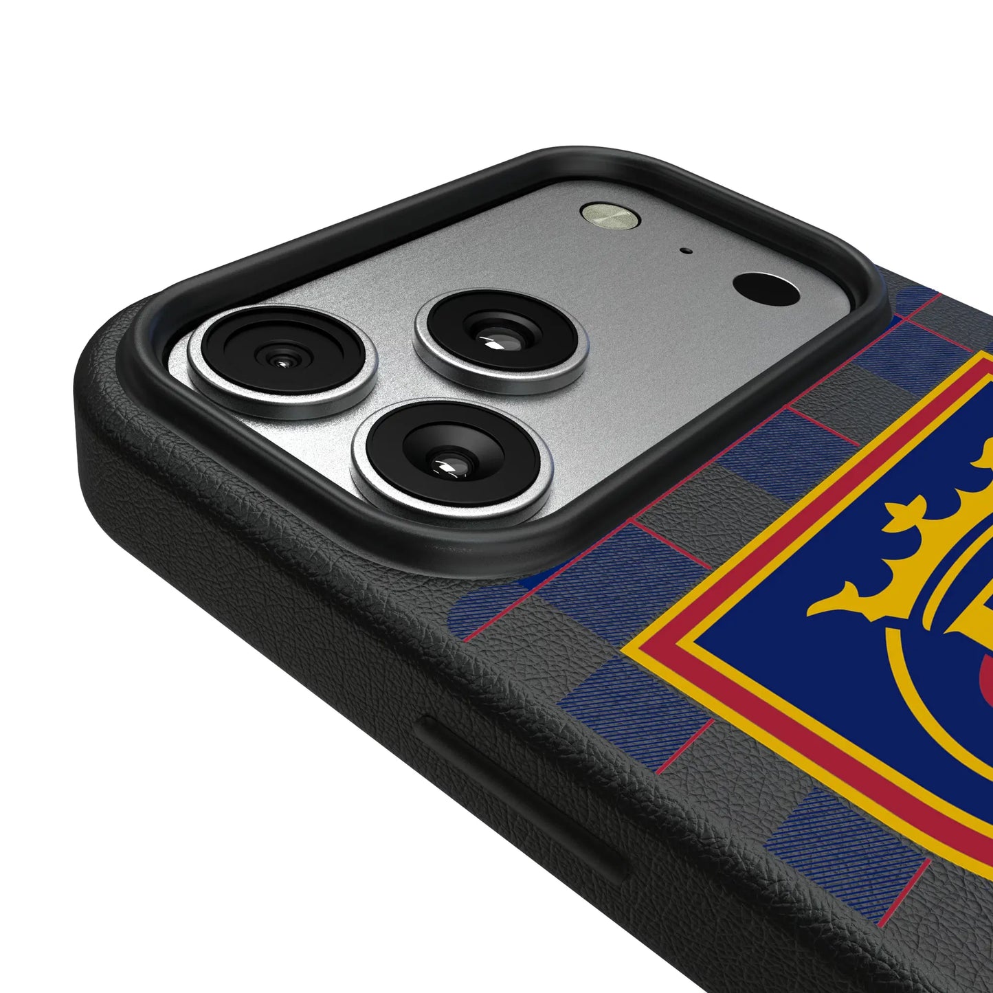 Real Salt Lake Plaid MagSafe Compatible Phone Case for Apple iPhone
