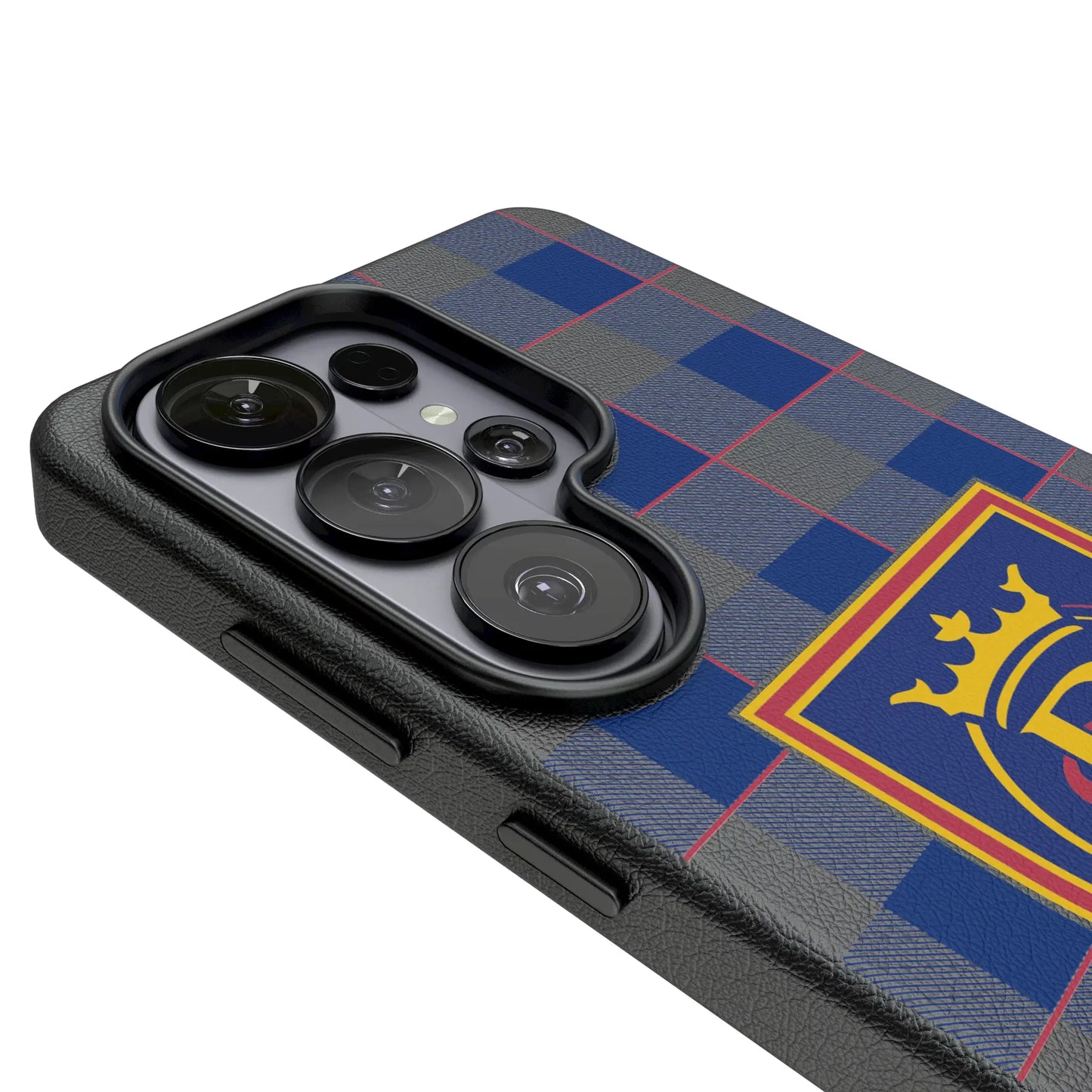 Real Salt Lake Plaid MagSafe Compatible Phone Case for Samsung Galaxy