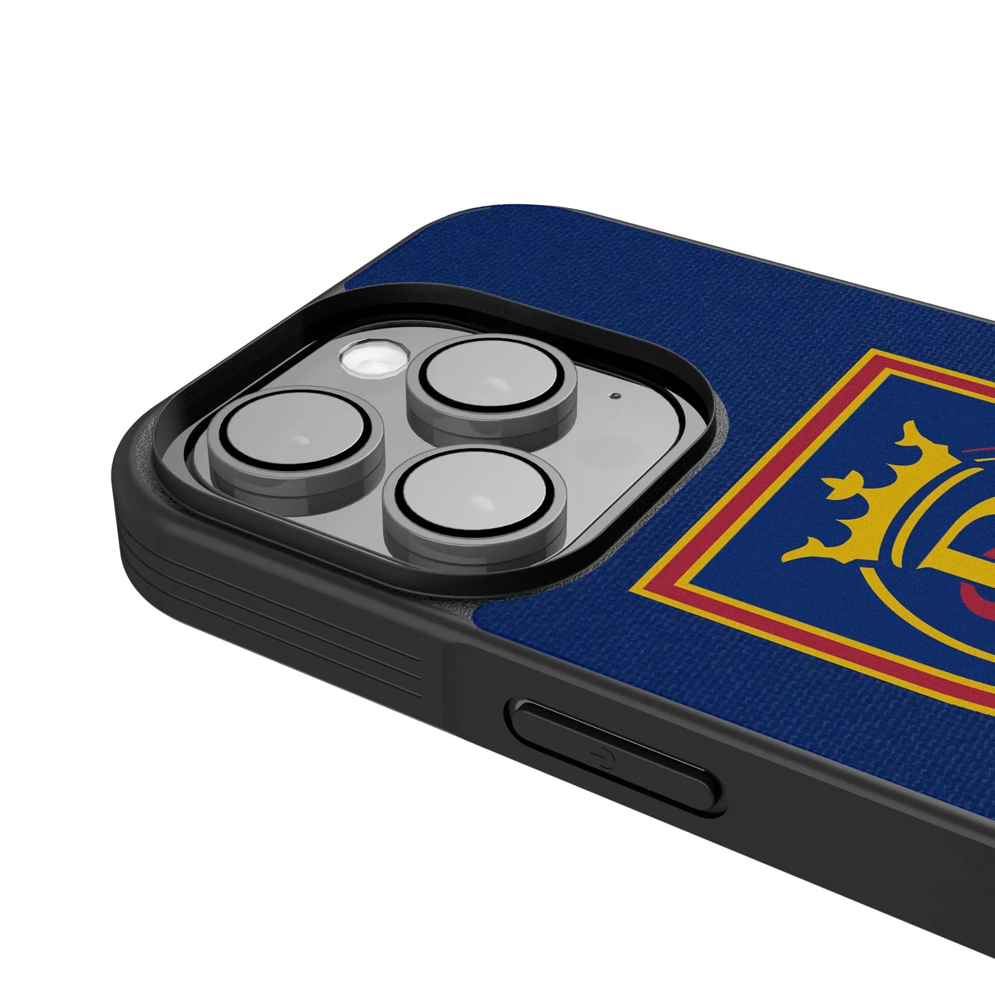 Real Salt Lake Stripe Bump Phone Case for Apple iPhone