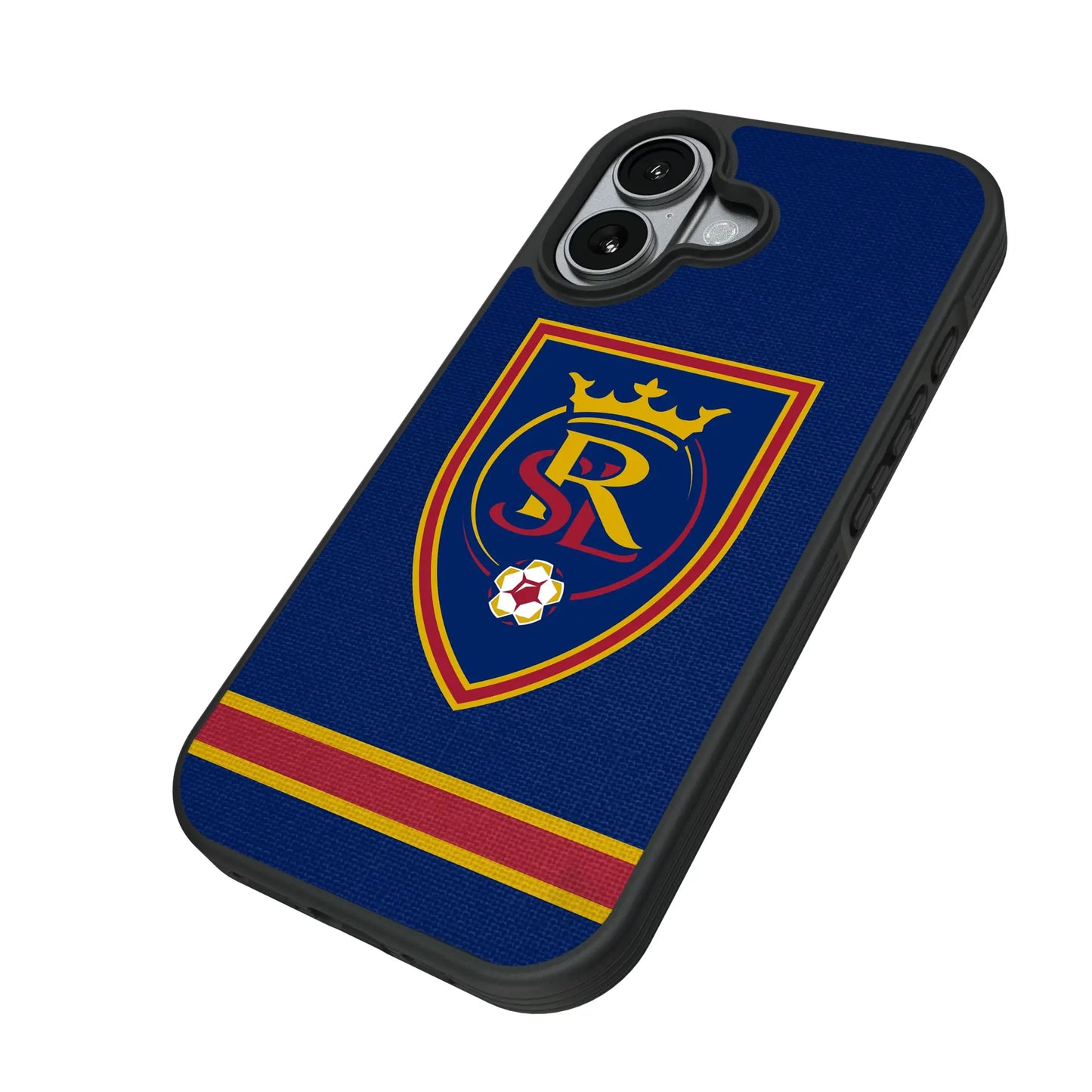 Real Salt Lake Stripe Bump Phone Case for Apple iPhone