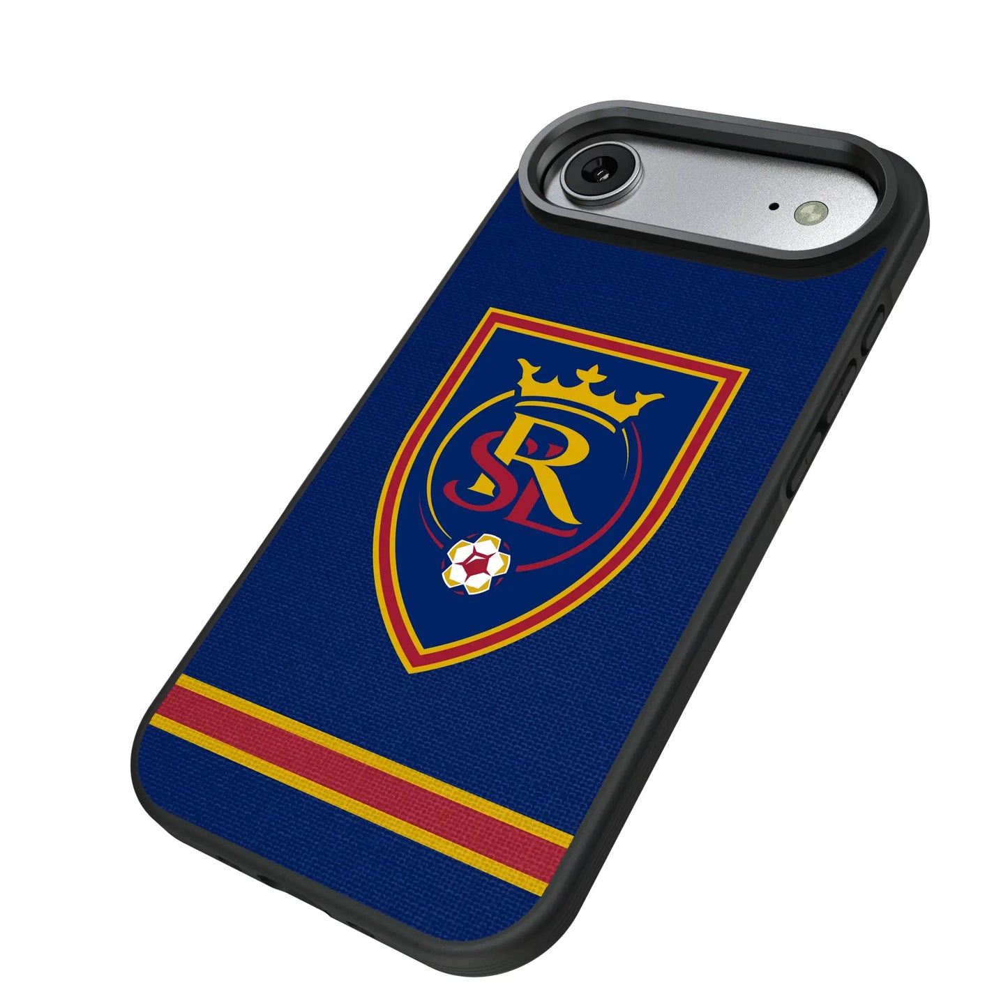 Real Salt Lake Stripe Bump Phone Case for Apple iPhone