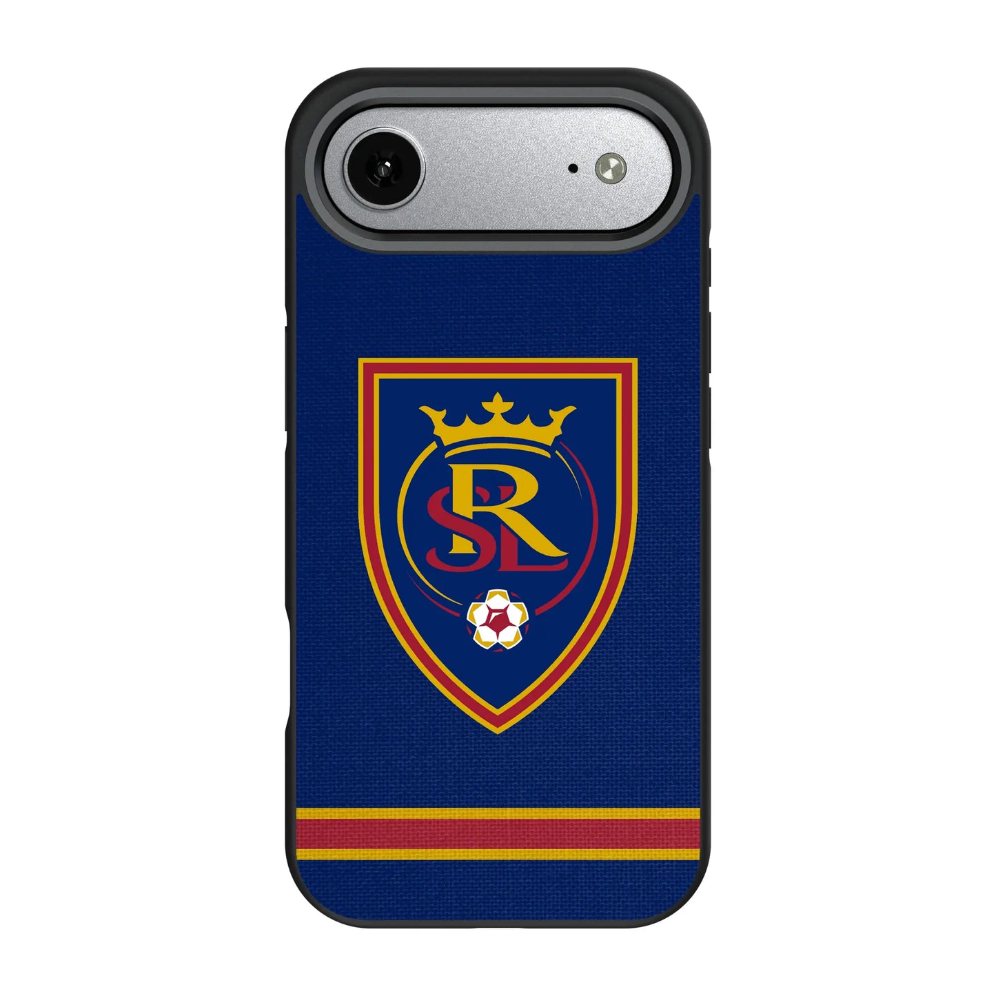 Real Salt Lake Stripe Bump Phone Case for Apple iPhone