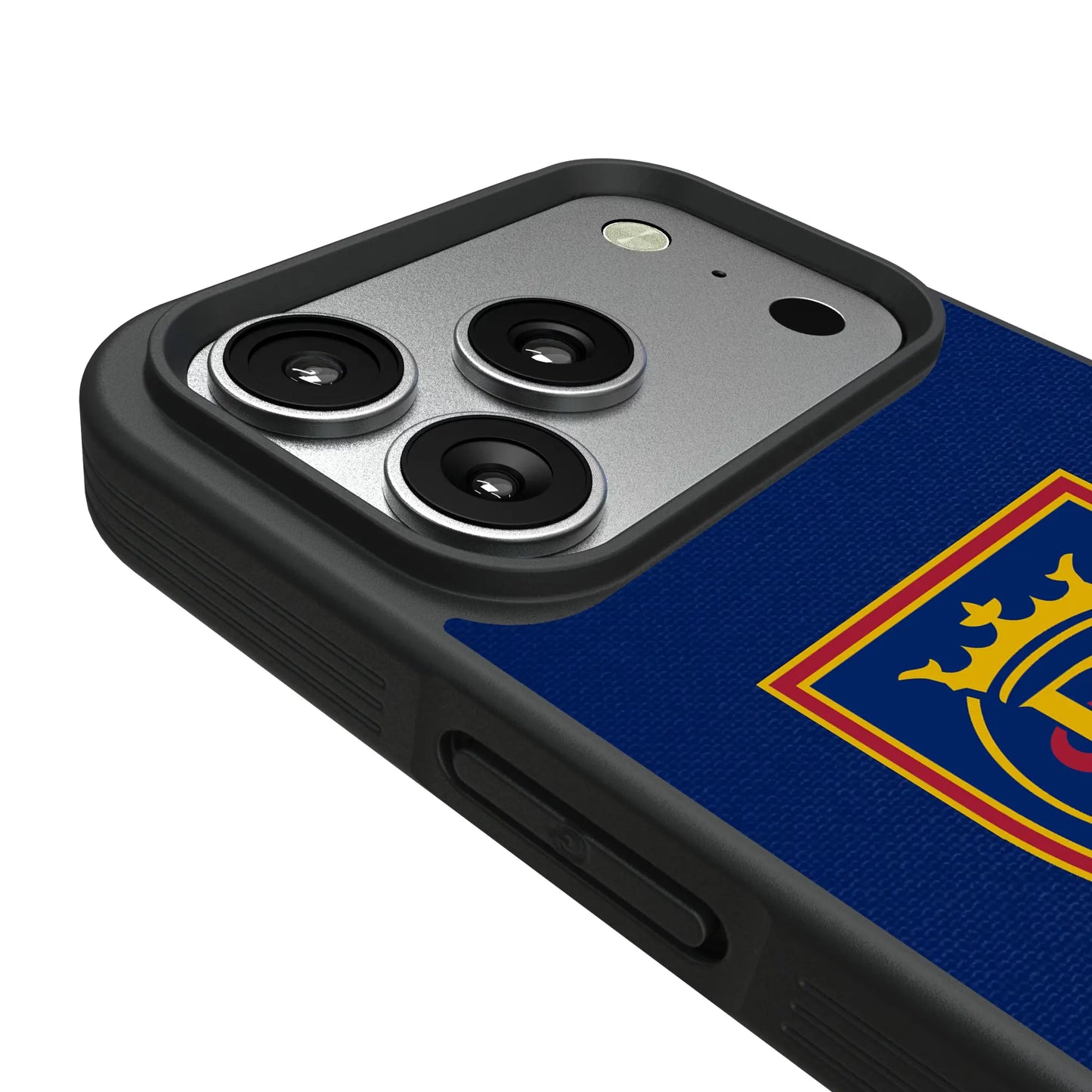 Real Salt Lake Stripe Bump Phone Case for Apple iPhone