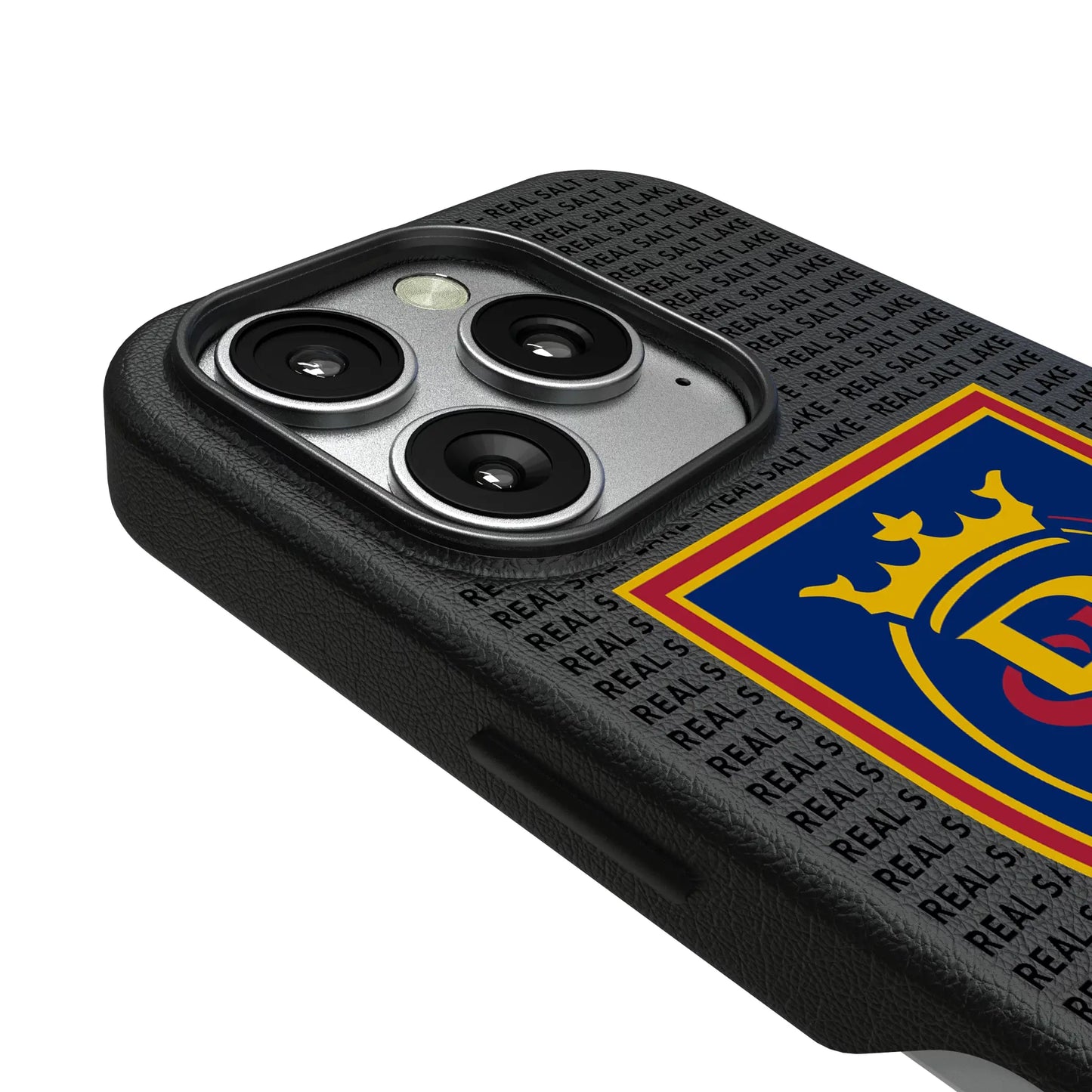 Real Salt Lake Text Backdrop MagSafe Compatible Phone Case for Apple iPhone