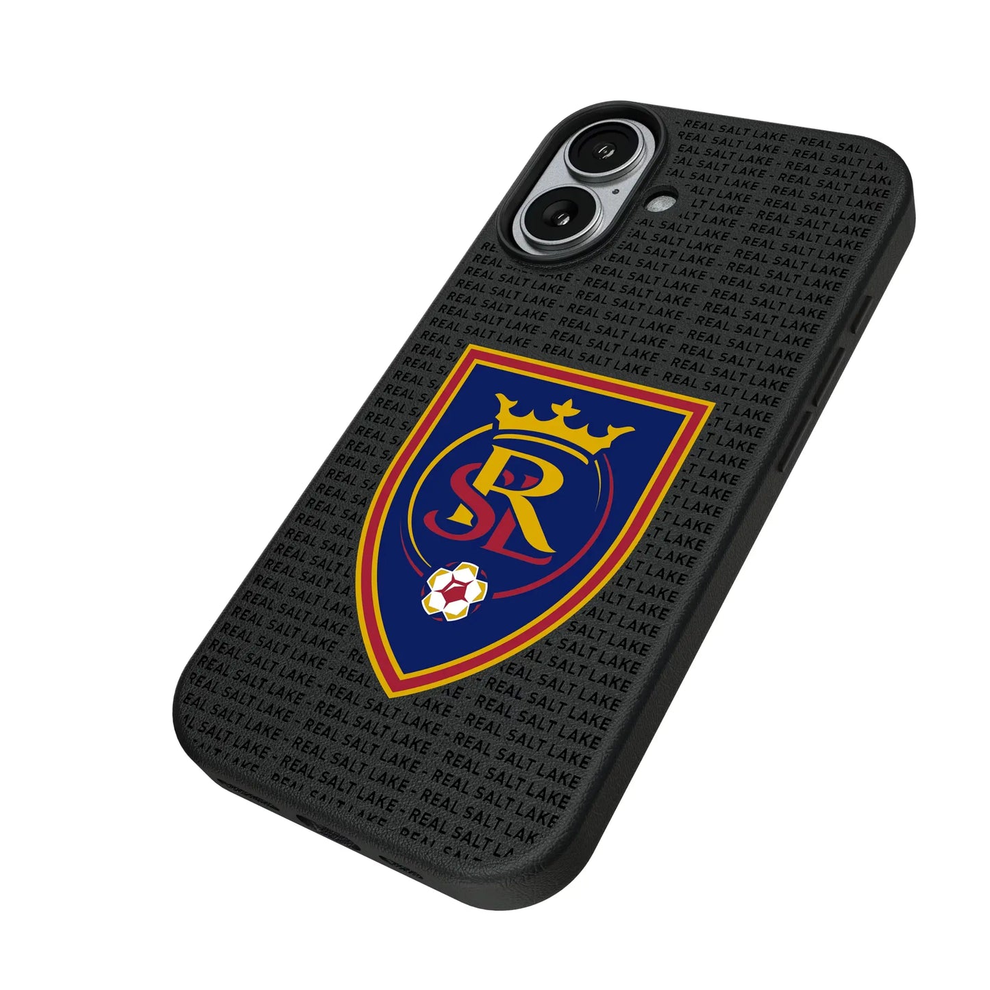 Real Salt Lake Text Backdrop MagSafe Compatible Phone Case for Apple iPhone