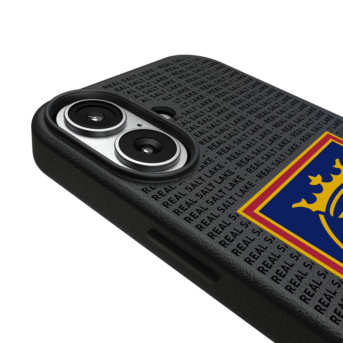 Real Salt Lake Text Backdrop MagSafe Compatible Phone Case for Apple iPhone