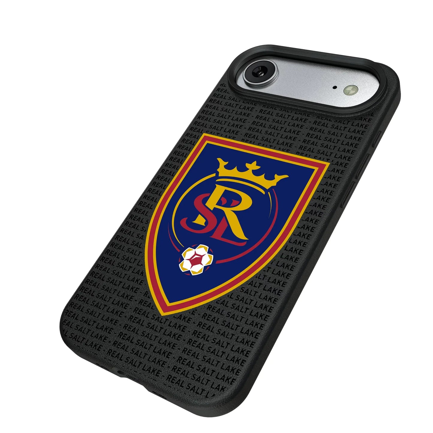 Real Salt Lake Text Backdrop MagSafe Compatible Phone Case for Apple iPhone