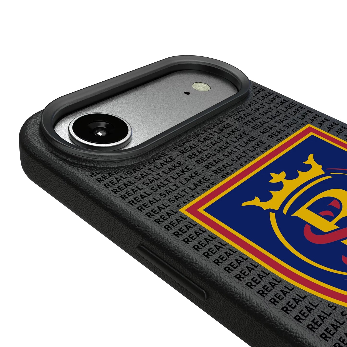 Real Salt Lake Text Backdrop MagSafe Compatible Phone Case for Apple iPhone