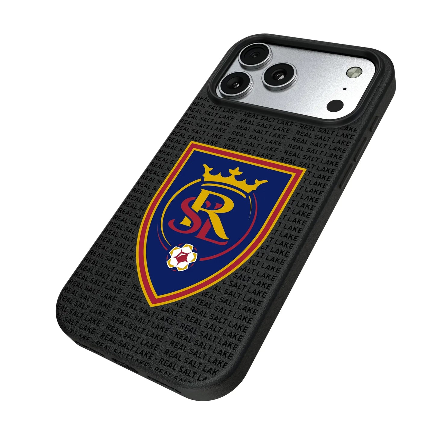 Real Salt Lake Text Backdrop MagSafe Compatible Phone Case for Apple iPhone