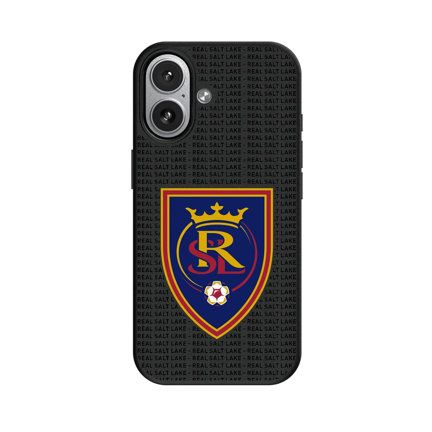 Real Salt Lake Text Backdrop MagSafe Compatible Phone Case for Apple iPhone
