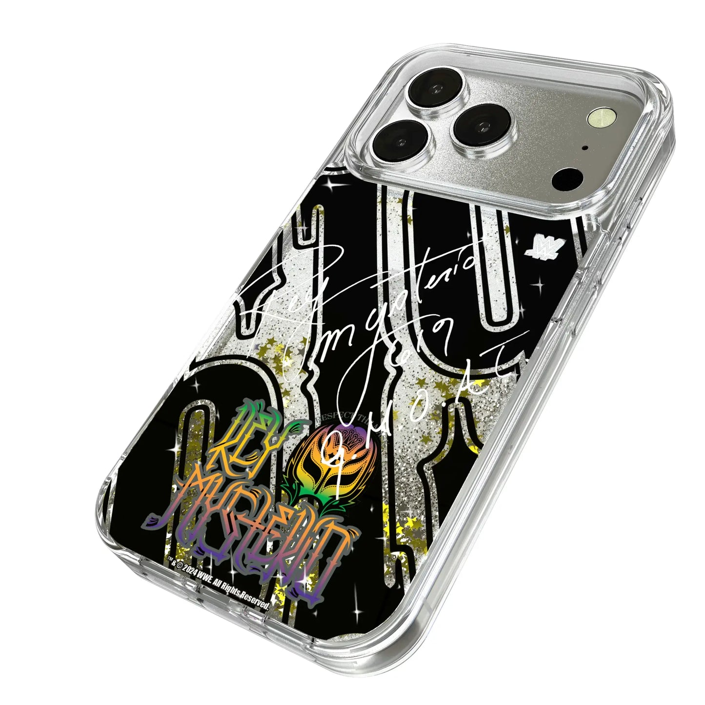 Rey Mysterio Impact Glitter Phone Case for Apple iPhone