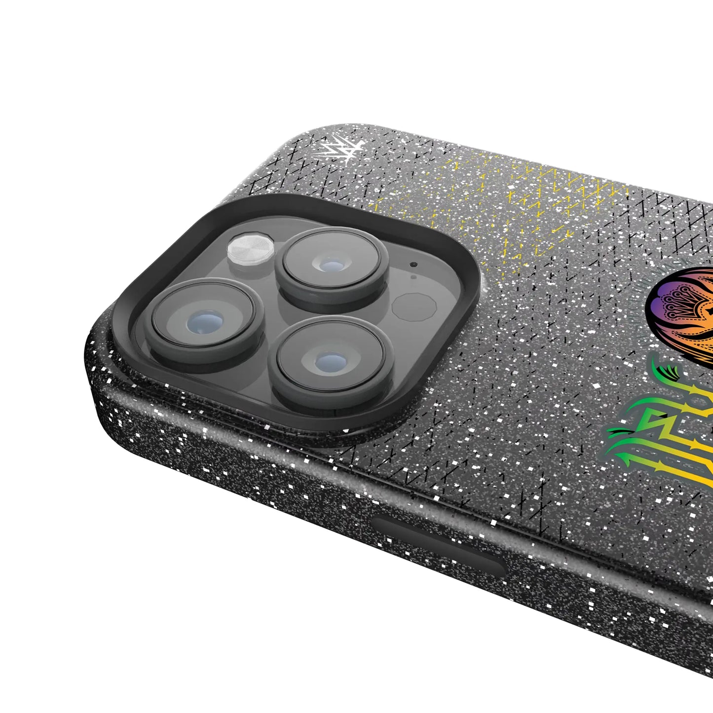 Rey Mysterio Steel Black Bling Phone Case for Apple iPhone