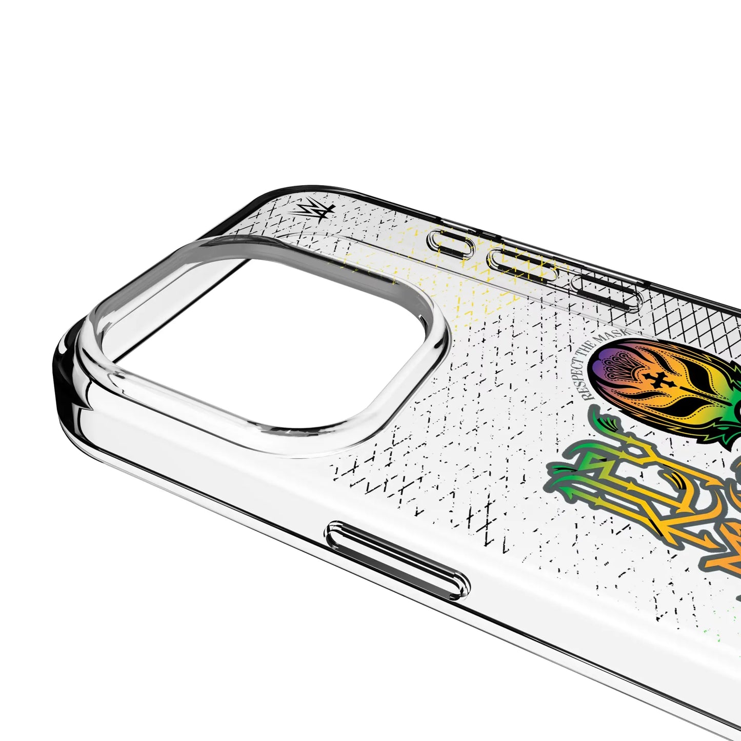 Rey Mysterio Steel Clear Phone Case for Apple iPhone