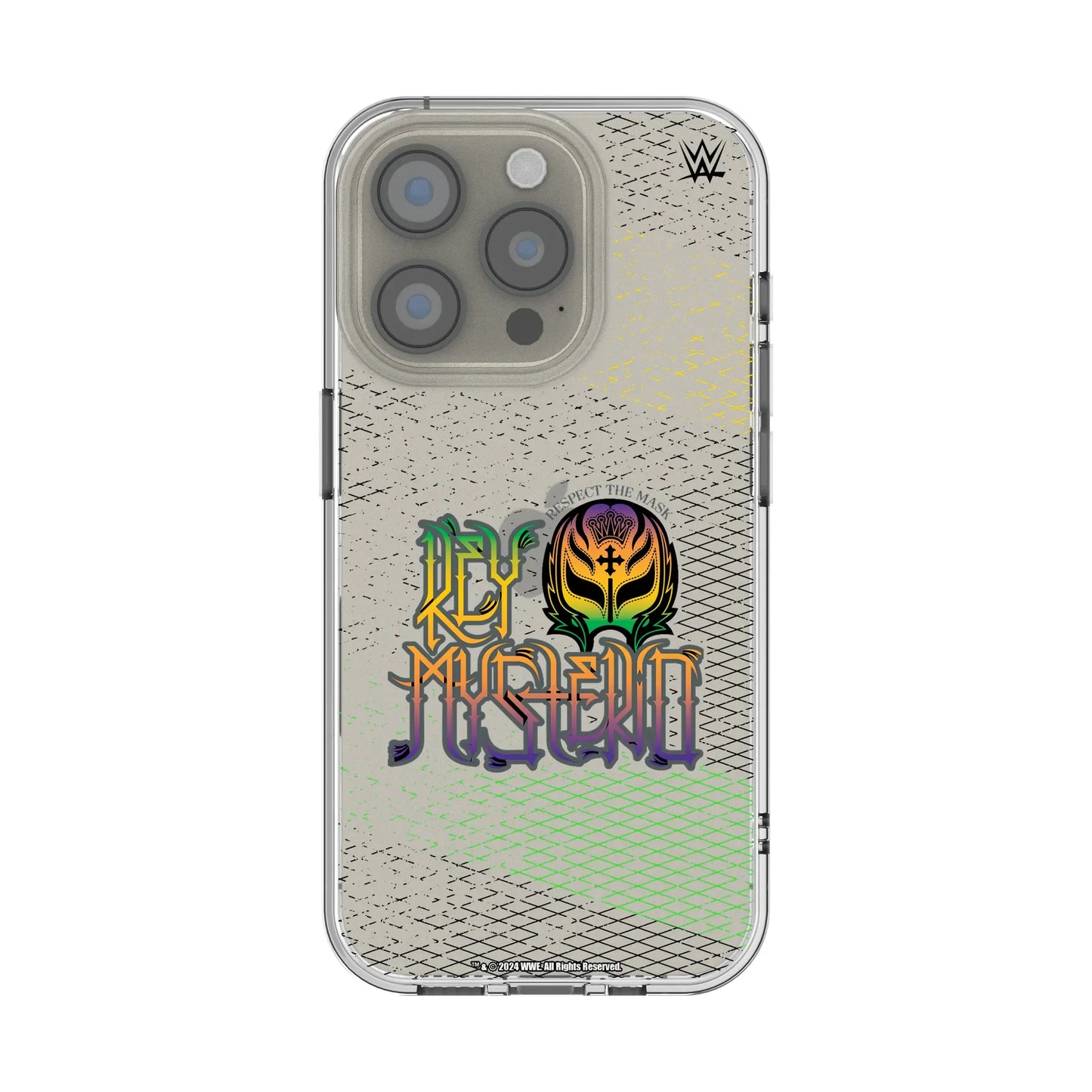 Rey Mysterio Steel Clear Phone Case for Apple iPhone