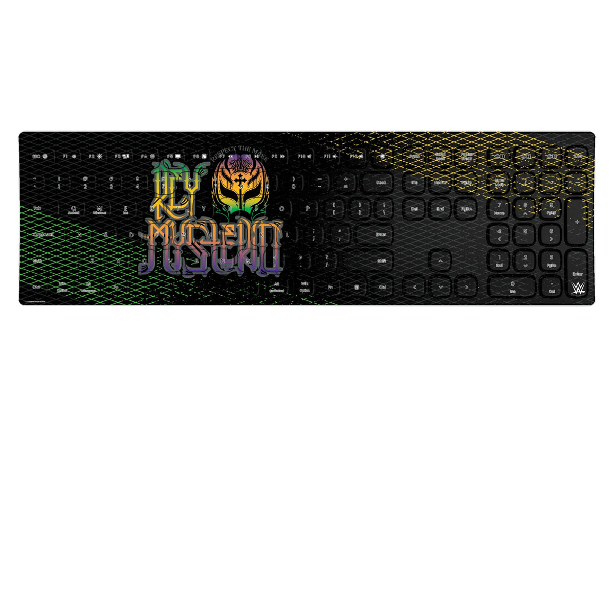 Rey Mysterio Steel Curved Wireless Keyboard