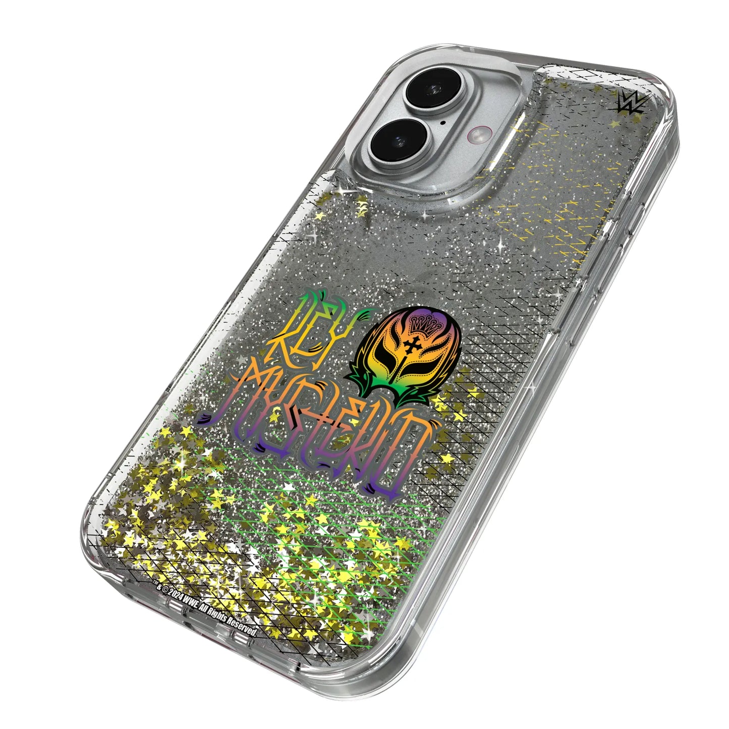 Rey Mysterio Steel Glitter Phone Case for Apple iPhone