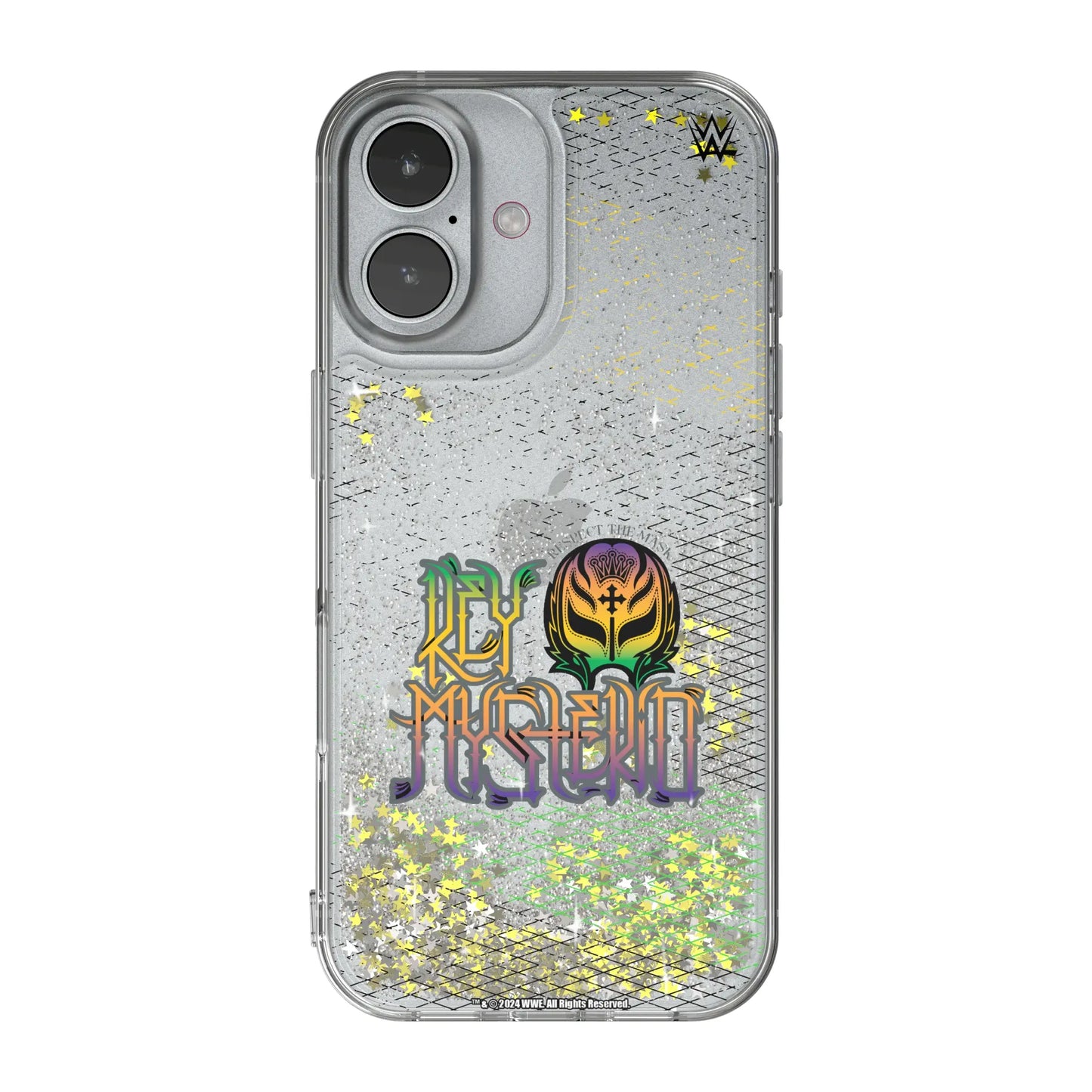 Rey Mysterio Steel Glitter Phone Case for Apple iPhone