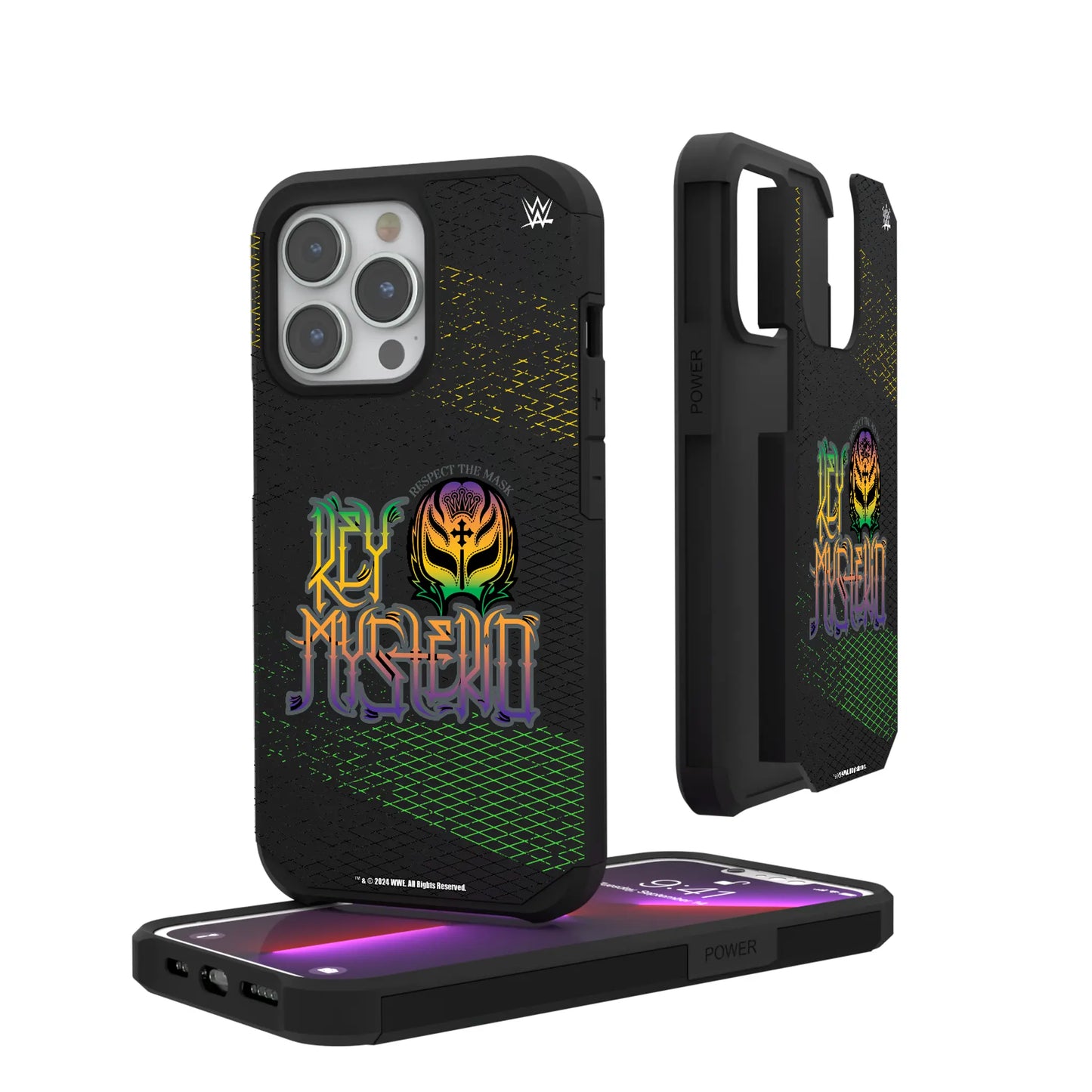 Rey Mysterio Steel Rugged Phone Case for Apple iPhone
