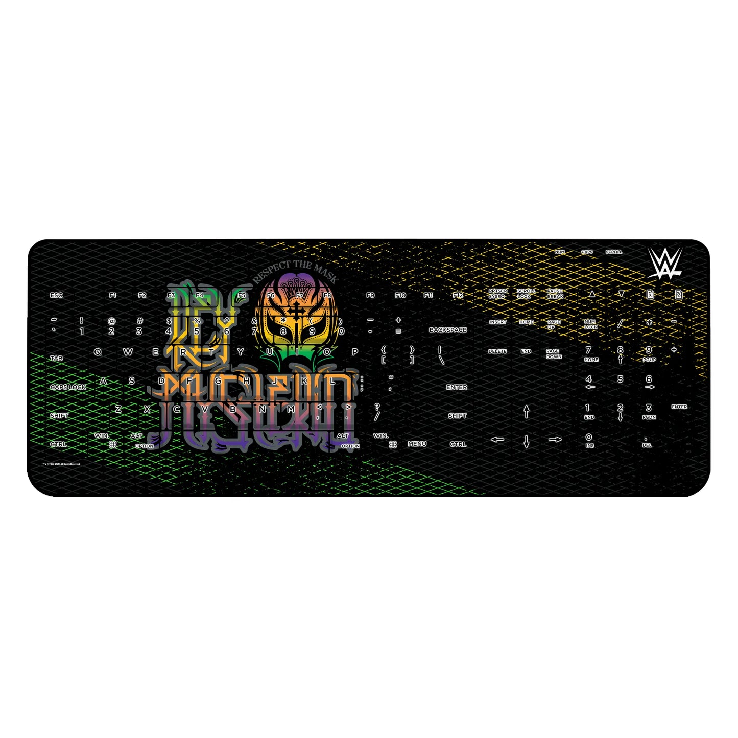 Rey Mysterio Steel Wireless USB Keyboard