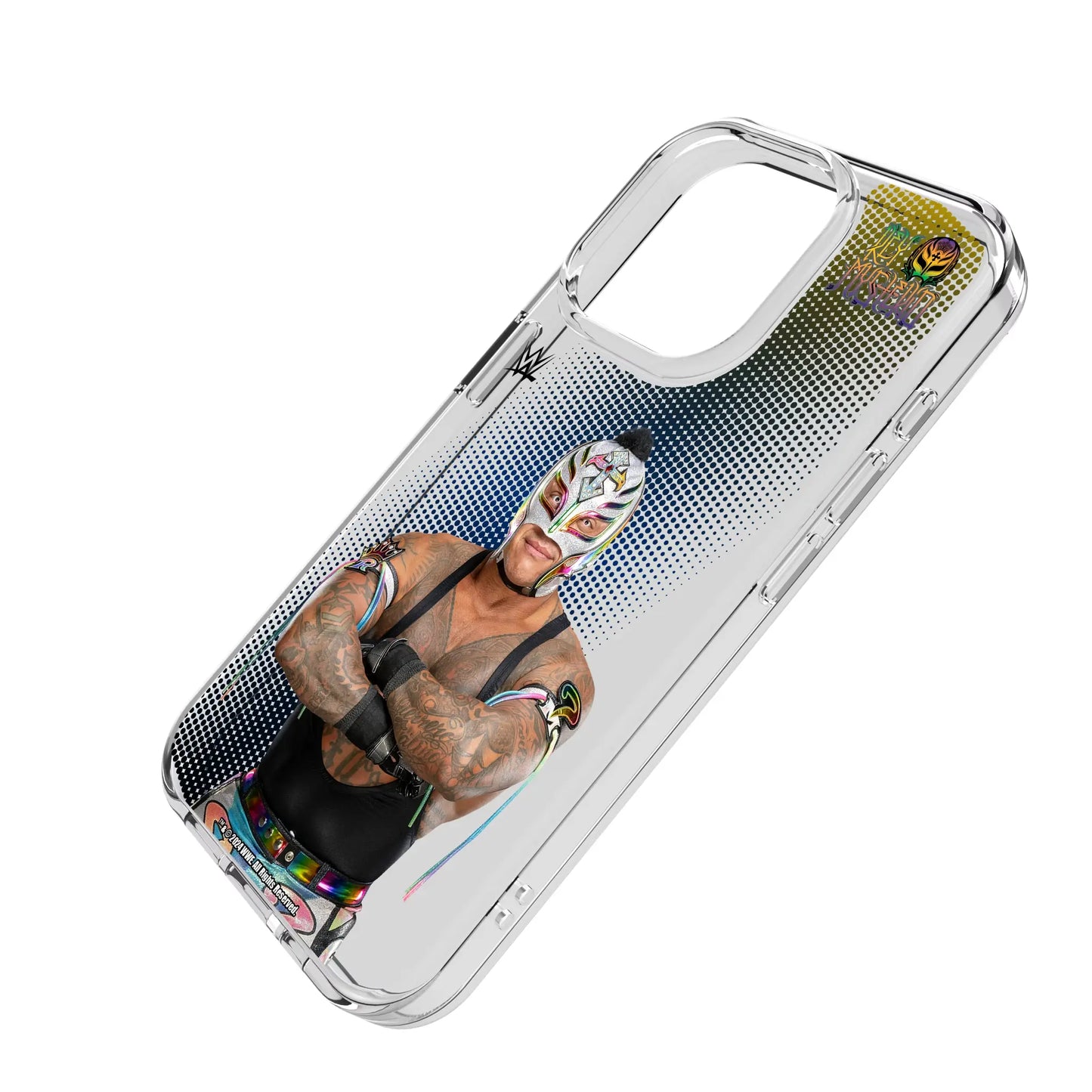 Rey Mysterio Superstar Clear Phone Case for Apple iPhone