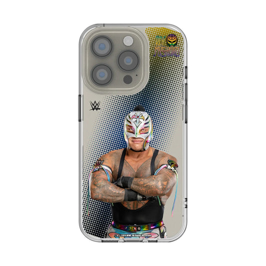 Rey Mysterio Superstar Clear Phone Case for Apple iPhone