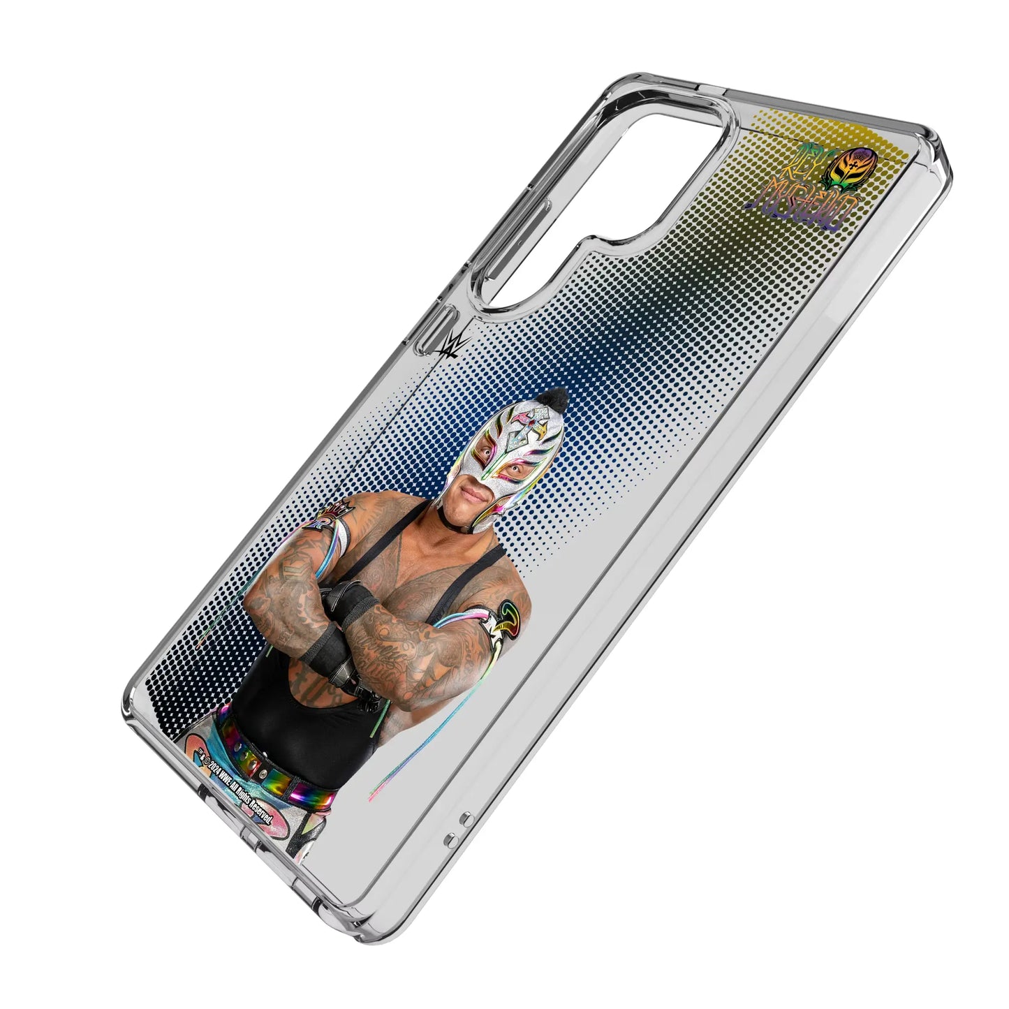 Rey Mysterio Superstar Clear Phone Case for Samsung Galaxy