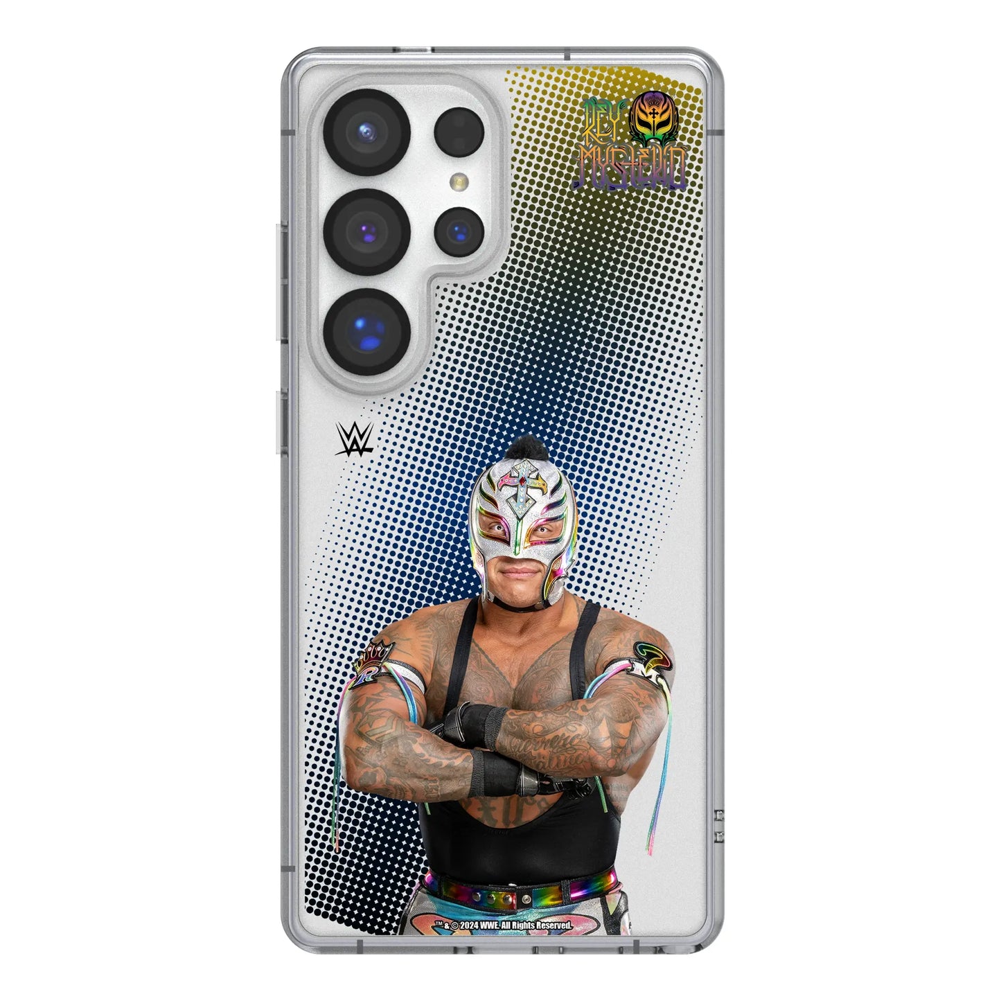 Rey Mysterio Superstar Clear Phone Case for Samsung Galaxy