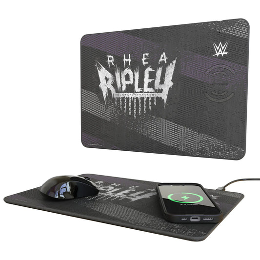 Rhea Ripley Steel 15-Watt Wireless Charger and Mouse Pad