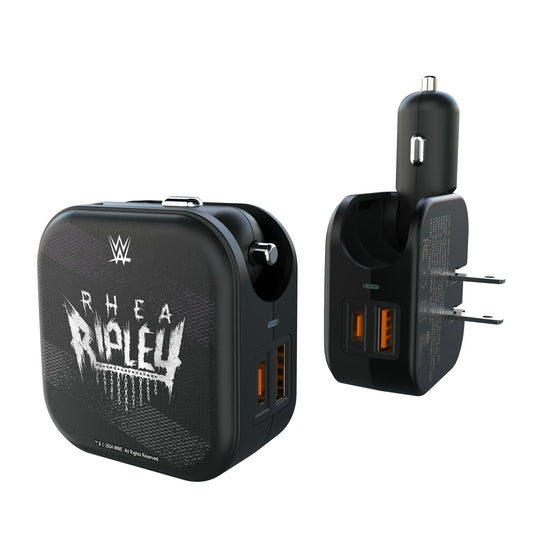 Rhea Ripley Steel 2 in 1 USB A/C Charger