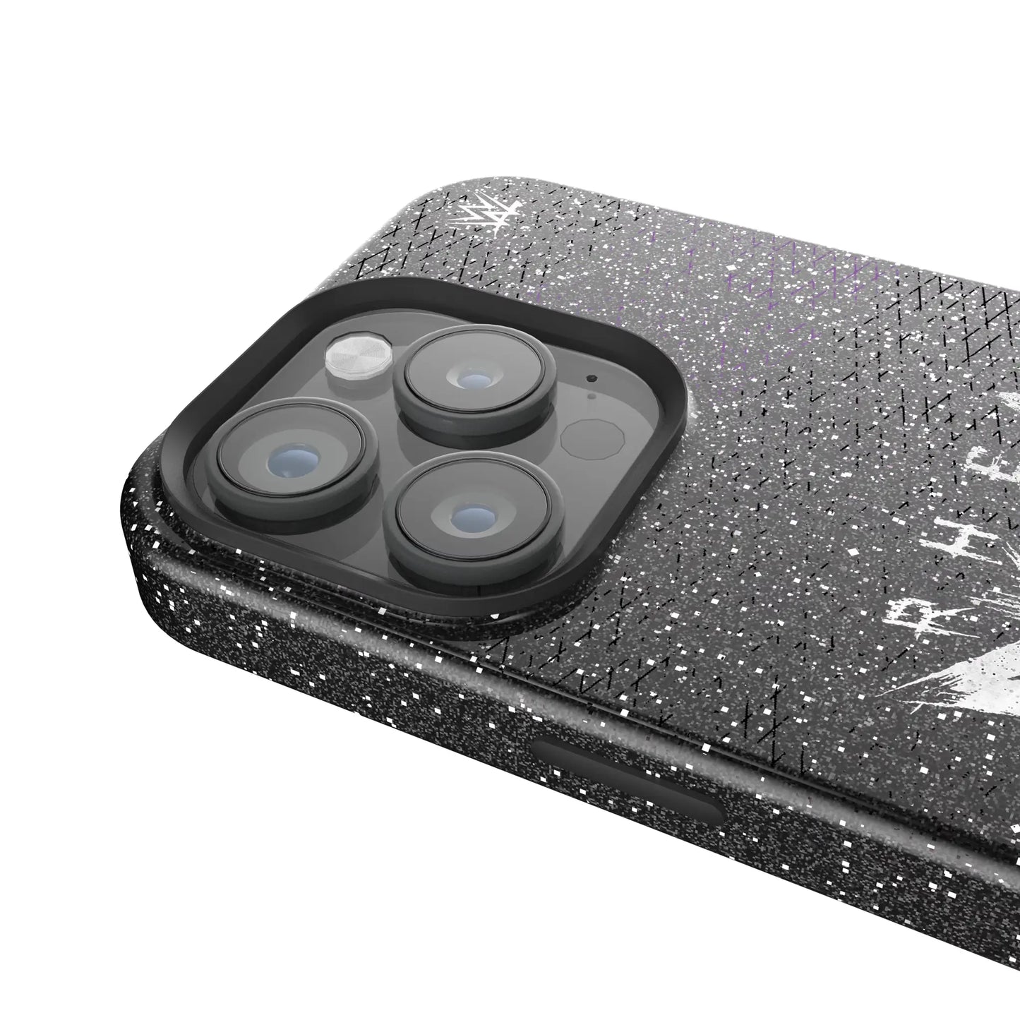 Rhea Ripley Steel Black Bling Phone Case for Apple iPhone