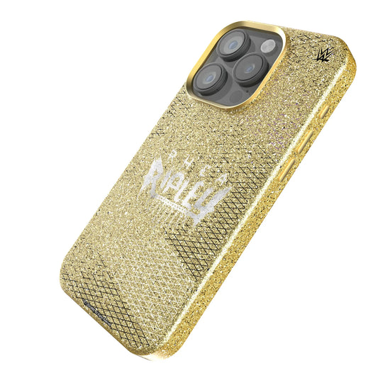 Rhea Ripley Steel Bling Phone Case for Apple iPhone